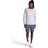 image:imageGaiam Mens Power Long Sleeve Crewneck Top Standard Fit Stretch Heavyweight Fleece MaterialSleet Heather