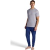 image:imageGaiam Mens Restorative Jogger Standard Fit 30 Inseam Stretch Midweight MaterialMedieval Blue Heather