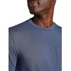 image:imageGaiam Mens Stretch Tech TShirt with Pocket Standard Fit Stretch Midweight MaterialCool Grey