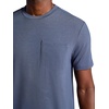 image:imageGaiam Mens Stretch Tech TShirt with Pocket Standard Fit Stretch Midweight MaterialCool Grey