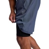 image:imageGaiam Mens Upside 7 Short with Liner Standard Fit Stretch Lightweight Material MoistureWickingCool Grey