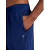 image:imageGaiam Mens Upside 7 Short with Liner Standard Fit Stretch Lightweight Material MoistureWickingMedieval Blue