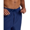 image:imageGaiam Mens Upside 7 Short with Liner Standard Fit Stretch Lightweight Material MoistureWickingMedieval Blue