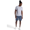 image:imageGaiam Mens Voyager Cargo 7 Short Standard Fit Stretch Lightweight Material MoistureWickingCool Grey
