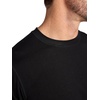 image:imageGaiam Mens Zen Vent Short Sleeve Crewneck TShirt Standard Fit Stretch Midweight MaterialBlack