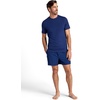 image:imageGaiam Mens Zen Vent Short Sleeve Crewneck TShirt Standard Fit Stretch Midweight MaterialMedieval Blue