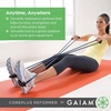 image:imageGaiam Pilates Coreplus Reformer Resistance Band Kit  Home Fitness Equipment for Total Body Workout  Helps to Target Muscles Tone and Build Resistance  Comfort Grips Includes Digital Workout1 EA