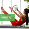 image:imageGaiam Pilates Ring Fitness Circle Toning Arms Legs amp Core  15 Magic Circle  Foam Padded Handles  Lightweight amp Flexible  Home amp Studio  Includes Exercise GuideDusty PinkSeafoam