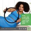 image:imageGaiam Pilates Ring Fitness Circle Toning Arms Legs amp Core  15 Magic Circle  Foam Padded Handles  Lightweight amp Flexible  Home amp Studio  Includes Exercise GuideSureGrip Black