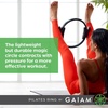 image:imageGaiam Pilates Ring Fitness Circle Toning Arms Legs amp Core  15 Magic Circle  Foam Padded Handles  Lightweight amp Flexible  Home amp Studio  Includes Exercise GuideBlack