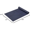 image:imageGaiam Premium Yoga Mat 6mm Thick Print Mat  Premium 6mm thick cushioning for joint support Nonslip print design for yoga Pilates amp floor workoutsAlignment Print Ink