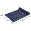 image:imageGaiam Premium Yoga Mat 6mm Thick Print Mat  Premium 6mm thick cushioning for joint support Nonslip print design for yoga Pilates amp floor workoutsHere  Now