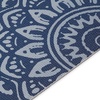 image:imageGaiam Premium Yoga Mat 6mm Thick Print Mat  Premium 6mm thick cushioning for joint support Nonslip print design for yoga Pilates amp floor workoutsIndigo Fade