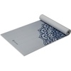 image:imageGaiam Premium Yoga Mat 6mm Thick Print Mat  Premium 6mm thick cushioning for joint support Nonslip print design for yoga Pilates amp floor workoutsIndigo Fade
