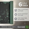 image:imageGaiam Premium Yoga Mat 6mm Thick Print Mat  Premium 6mm thick cushioning for joint support Nonslip print design for yoga Pilates amp floor workoutsLuminary