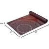 image:imageGaiam Premium Yoga Mat 6mm Thick Print Mat  Premium 6mm thick cushioning for joint support Nonslip print design for yoga Pilates amp floor workoutsMetallic Sunset