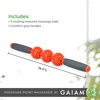image:imageGaiam Restore 0558255 Pressure Point Muscle Roller Massage Stick Colors may vary1 EA