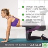 image:imageGaiam Restore Booty Bands Resistance Loops Hip Band Circle Set of 2 Elastic Glute Bands for Women amp Men in Progressive Resistance for Legs Butt Thigh Squats Ankle Exercise Guide Included
