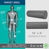 image:imageGaiam Restore Compact Textured Foam Roller 12 Muscle Recovery  12L x 4 Diameter  Textured Surface  Deep Tissue Massage  TravelFriendly  Muscle Recovery