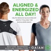 image:imageGaiam Restore Posture Corrector for Women amp Men  Back Straightener Adjustable Straps Compact Brace Support for Clavicle Neck Shoulder Invisible Pain ReliefNeoprene
