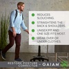 image:imageGaiam Restore Posture Corrector for Women amp Men  Back Straightener Adjustable Straps Compact Brace Support for Clavicle Neck Shoulder Invisible Pain ReliefClassic