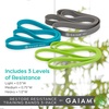 image:imageGaiam Restore Resistance Training Workout Pull Up Bands 3 Pack  ExtraStrong Durable Progressive Resistance Exercise Loop Cords for Assisted Pull Ups and Strength Bands Training