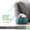 image:imageGaiam Restore Rolling Massager Cold Therapy Cold  Ergonomic Roller Ball  Targeted Muscle Joint amp TriggerPoint Recovery  Compact Size  Pre amp PostWorkout Use1 EA