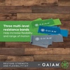 image:imageGaiam Restore Strength and Flexibility Resistance Band Kit SetAssorted