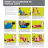 image:imageGaiam Restore Stretch amp Massage Kit Resistance Set  Stretching amp Massage Kit  Resistance Band Roller amp Tools  Flexibility Recovery amp Mobility  Home amp Studio Use