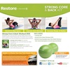 image:imageGaiam Restore Strong Core amp Back Care Massage Kit Green Small