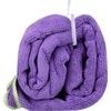 image:imageGaiam StayPut Yoga Mat Towel NonSlip Corner Pockets  Corner Pocket Anchors  Microfiber NonSlip  QuickDry  Hot Yoga Bikram amp Pilates  MatSizedPurple