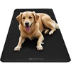 image:imageGaiam Thick Yoga Mat Exercise amp Fitness Mat with EasyCinch Carrying Strap  NonSlip NBR Foam  Joint Cushioning  Yoga Pilates Fitness amp Floor Workouts  72L x 24WBlack