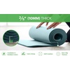 image:imageGaiam Thick Yoga Mat Exercise amp Fitness Mat with EasyCinch Carrying Strap  NonSlip NBR Foam  Joint Cushioning  Yoga Pilates Fitness amp Floor Workouts  72L x 24WPink