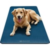 image:imageGaiam Thick Yoga Mat Exercise amp Fitness Mat with EasyCinch Carrying Strap  NonSlip NBR Foam  Joint Cushioning  Yoga Pilates Fitness amp Floor Workouts  72L x 24WNavy