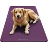 image:imageGaiam Thick Yoga Mat Exercise amp Fitness Mat with EasyCinch Carrying Strap  NonSlip NBR Foam  Joint Cushioning  Yoga Pilates Fitness amp Floor Workouts  72L x 24WPurple