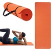 image:imageGaiam Thick Yoga Mat Exercise amp Fitness Mat with EasyCinch Carrying Strap  NonSlip NBR Foam  Joint Cushioning  Yoga Pilates Fitness amp Floor Workouts  72L x 24WOrange