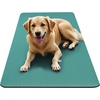image:imageGaiam Thick Yoga Mat Exercise amp Fitness Mat with EasyCinch Carrying Strap  NonSlip NBR Foam  Joint Cushioning  Yoga Pilates Fitness amp Floor Workouts  72L x 24WTeal