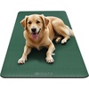 image:imageGaiam Thick Yoga Mat Exercise amp Fitness Mat with EasyCinch Carrying Strap  NonSlip NBR Foam  Joint Cushioning  Yoga Pilates Fitness amp Floor Workouts  72L x 24WGreen