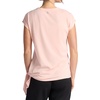 image:imageGaiam Womens Burnout Tie Crewneck TShirt with Adjustable Hem Relaxed Fit Lightweight Breathable MaterialPeach Melba