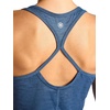 image:imageGaiam Womens Jenna Marled Scoopneck Tank Top Relaxed Fit Stretch Lightweight MaterialMoonlit Ocean Heather