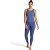image:imageGaiam Womens Om HighRise Activate 78 Legging Slim Fit 25 Inseam MoistureWickingBlue Indigo