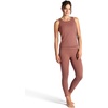 image:imageGaiam Womens Om HighRise Activate 78 Legging Slim Fit 25 Inseam MoistureWickingCafe Mocha