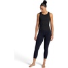 image:imageGaiam Womens Om HighRise Pocket Capri Pant Slim Cropped Fit 22 Inseam MoistureWickingBlack Tap Shoe