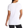 image:imageGaiam Womens Restore Rib Mix TShirt Relaxed Fit Lightweight Heathered Material HighLow HemBright White