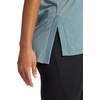 image:imageGaiam Womens Restore Rib Mix TShirt Relaxed Fit Lightweight Heathered Material HighLow HemGoblin Blue