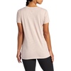 image:imageGaiam Womens Restore Rib Mix TShirt Relaxed Fit Lightweight Heathered Material HighLow HemMushroom