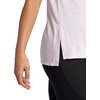 image:imageGaiam Womens Restore Rib Mix TShirt Relaxed Fit Lightweight Heathered Material HighLow HemOrchid Hush
