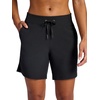 image:imageGaiam Womens Willow Walking Woven 7 Short Standard Fit Stretch Lightweight MaterialBlack Tap Shoe