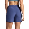 image:imageGaiam Womens Willow Walking Woven 7 Short Standard Fit Stretch Lightweight MaterialBlue Indigo