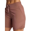 image:imageGaiam Womens Willow Walking Woven 7 Short Standard Fit Stretch Lightweight MaterialCafe Mocha
